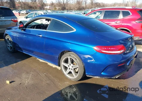 2017 Mercedes-Benz C 300 4Matic z USA, uszkodzony, nr VIN WDDWJ4KB5HF400616